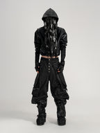 VAR-44｜Molting Shell · Coated-Canvas Zip Hoodie