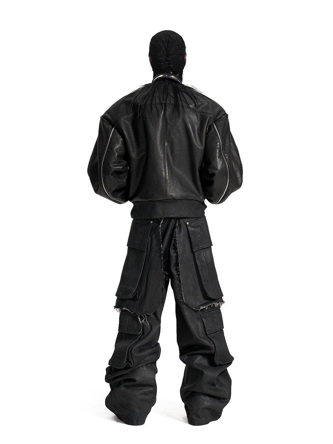 VAR-45｜Rift Form · Zip-Sleeve Leather Bomber