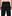SERONINE CTX-54 Wax-Coated Frayed-Edge Zip Denim Pants - back pocket detail