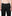 SERONINE CTX-54 Wax-Coated Frayed-Edge Zip Denim Pants - front waist and zip detail