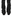 SERONINE CTX-55 Wax-Coated Structural Black Jeans - front leg and seam detail