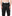 SERONINE CTX-55 Wax-Coated Structural Black Jeans - front waistband fit detail
