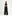 SERONINE VAR-46 Black Wax-Crack Distressed Wide-Leg Jeans - front full-length fit on model