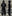 SERONINE VAR-42 Black Mohawk Fleece-Trim Hoodie & Pants Set - front and side set fit on model